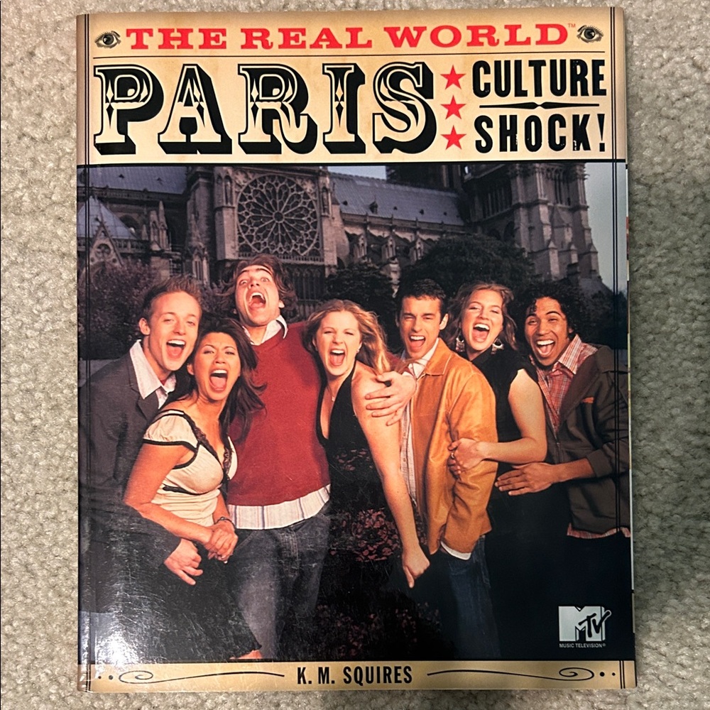 The Real World Paris paperback book